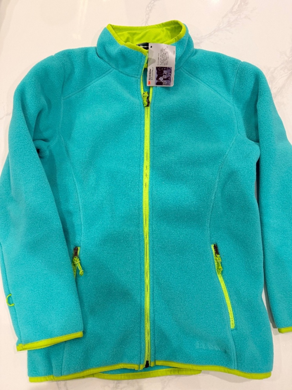 L.L.Bean full-zip fleece Kids Jacket - Size 14-16